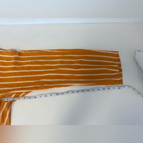 5 for $25- Orange and White Striped Pants made by Ci Sono - Picture 13 of 16